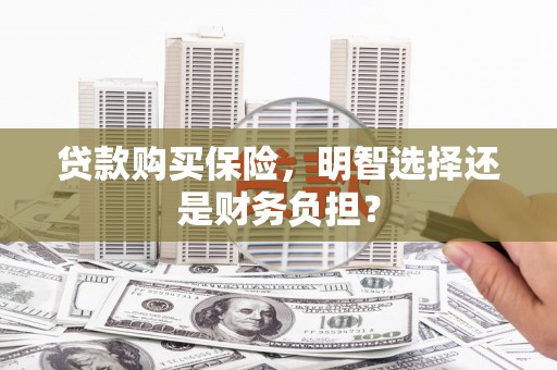 四会贷款购买保险，明智选择还是财务负担？