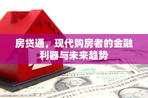 四会房贷通，现代购房者的金融利器与未来趋势
