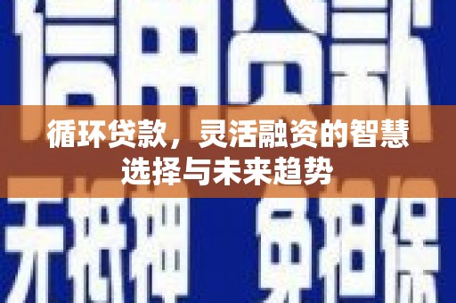 四会循环贷款，灵活融资的智慧选择与未来趋势