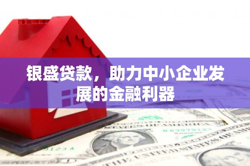四会银盛贷款，助力中小企业发展的金融利器