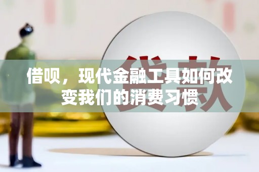 四会借呗，现代金融工具如何改变我们的消费习惯