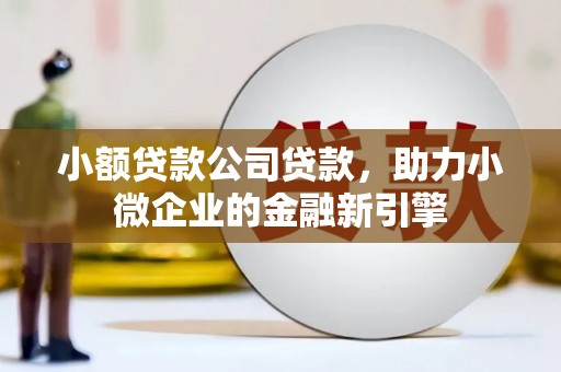 四会小额贷款公司贷款，助力小微企业的金融新引擎