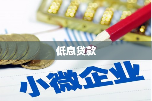 四会低息贷款