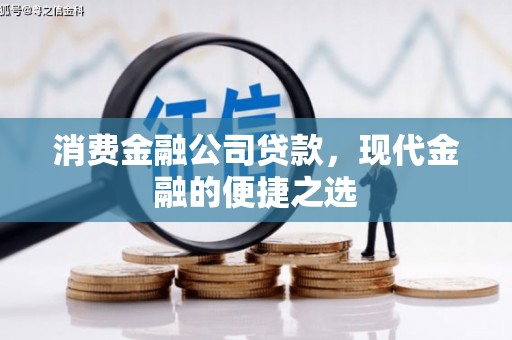 四会消费金融公司贷款，现代金融的便捷之选